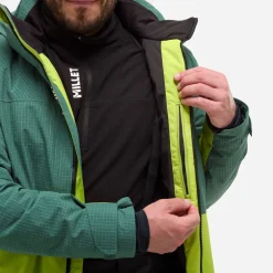 Veste Grands Montets Peak Bottle Macaw Green