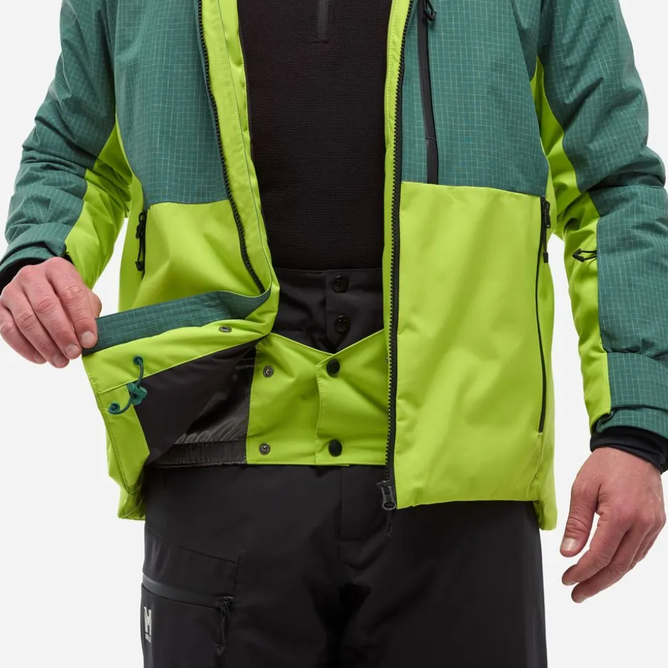 Veste Grands Montets Peak Bottle Macaw Green