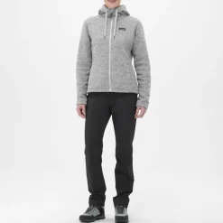 Veste Polaire Femme Cali Heather Grey - Polaire | Lafuma