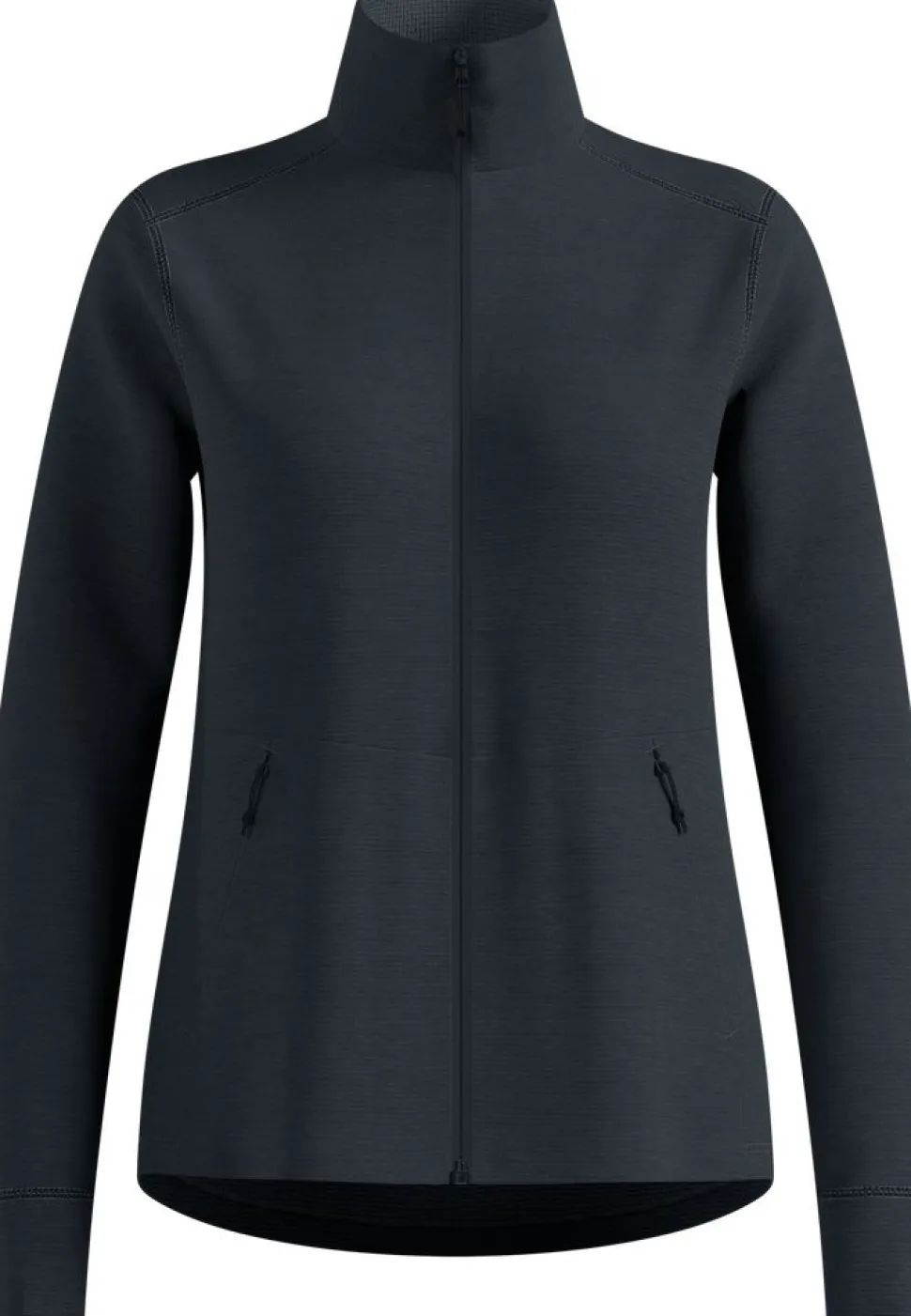 Veste Polaire Femme Grid Fleece Black Melange