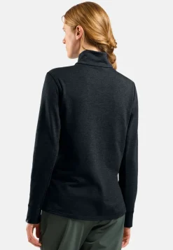Veste Polaire Femme Grid Fleece Black Melange