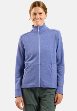 Veste Polaire Femme Grid Fleece Blue Heron Melange