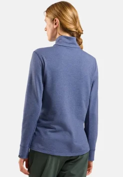 Veste Polaire Femme Grid Fleece Blue Heron Melange