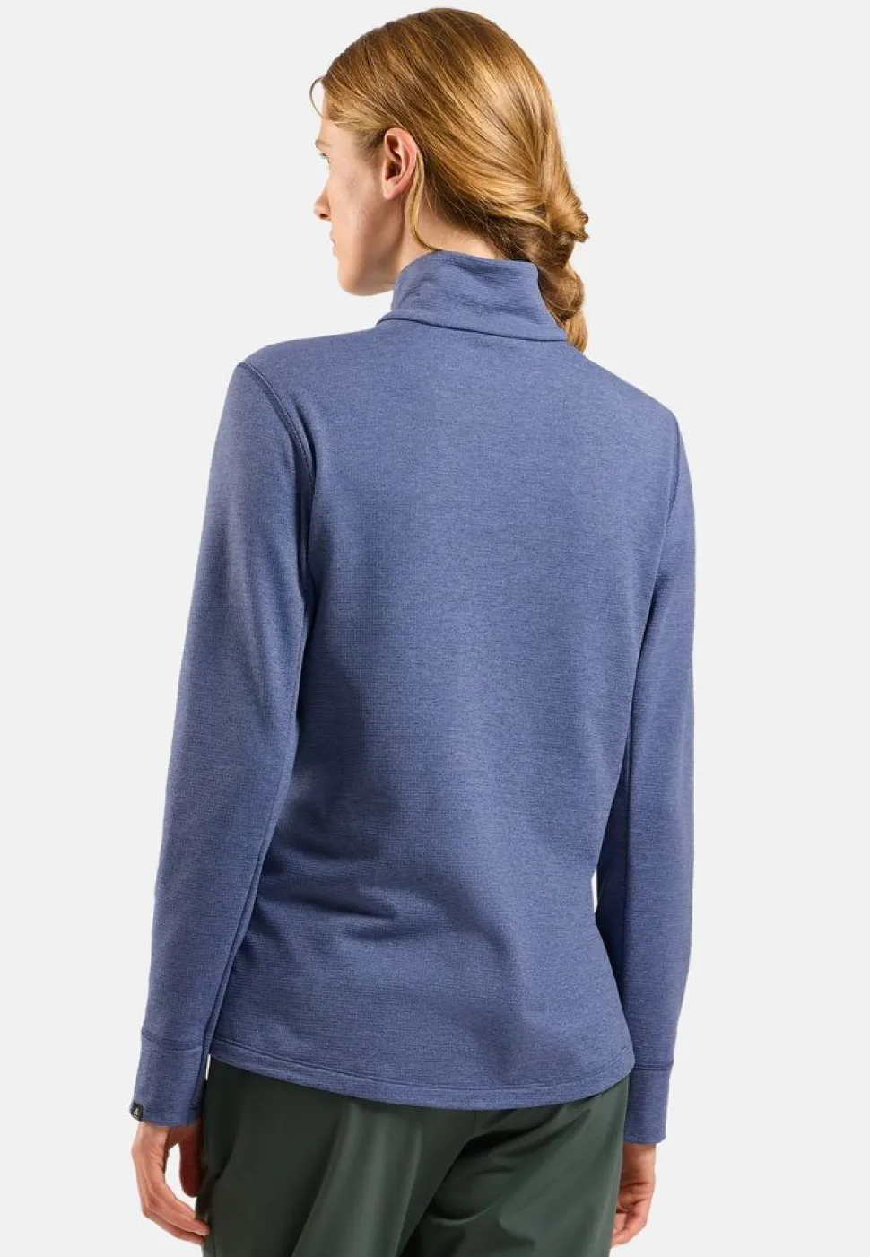 Veste Polaire Femme Grid Fleece Blue Heron Melange