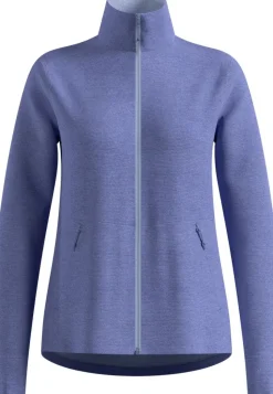 Veste Polaire Femme Grid Fleece Blue Heron Melange