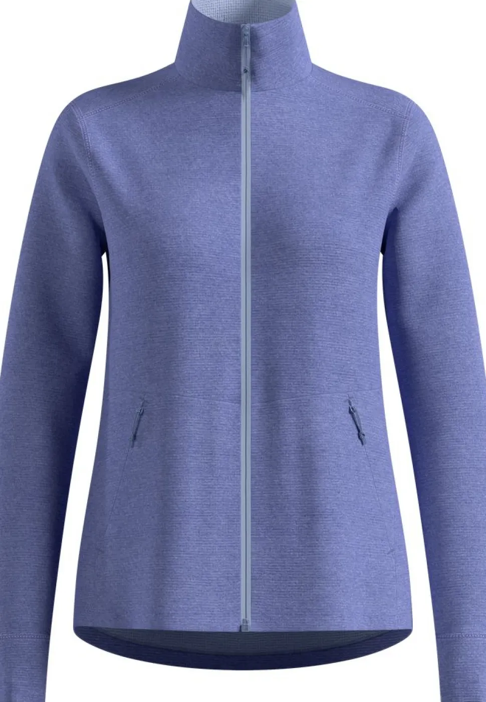 Veste Polaire Femme Grid Fleece Blue Heron Melange