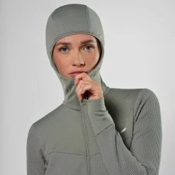 Veste Polaire Femme Puez Waffle Hybrid Shadow - Polaire | Salewa
