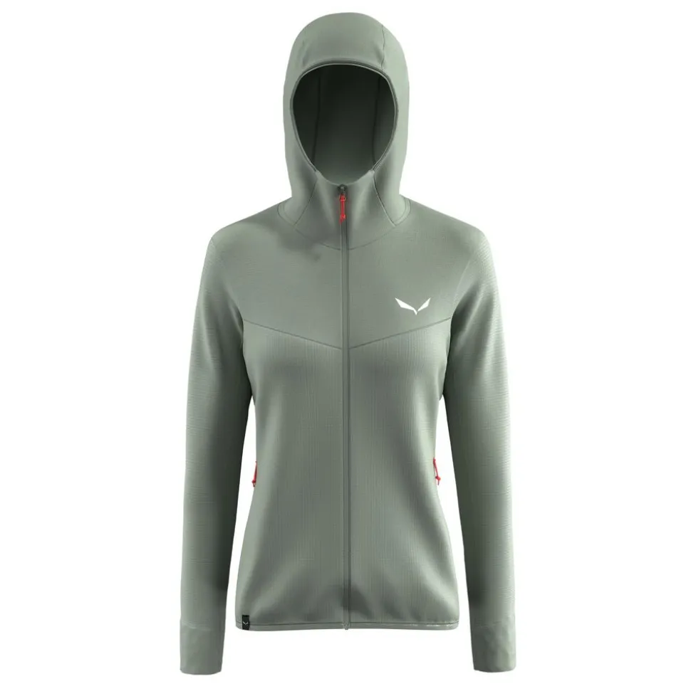 Veste Polaire Femme Puez Waffle Hybrid Shadow - Polaire | Salewa