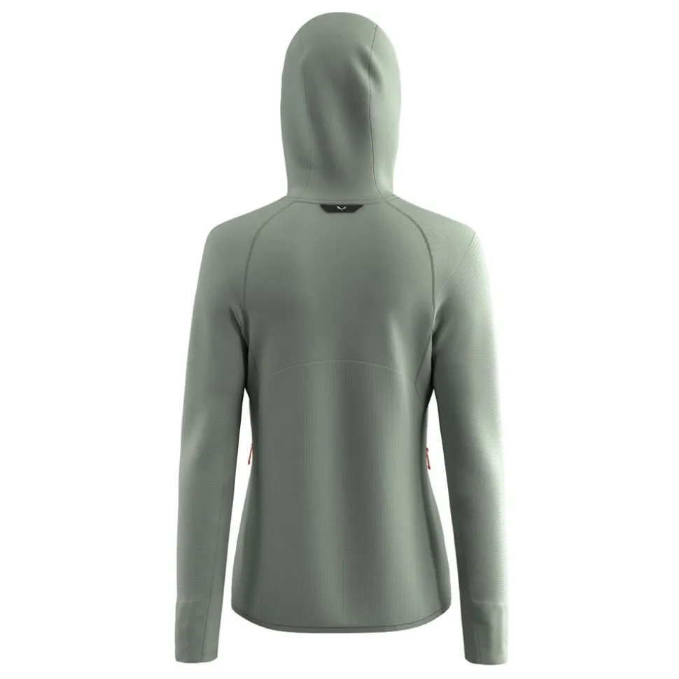 Veste Polaire Femme Puez Waffle Hybrid Shadow - Polaire | Salewa