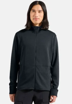 Veste Polaire Grid Fleece Black Melange