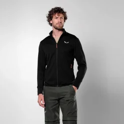 Veste Polaire Puez Waffle Hybrid Black - Polaire | Salewa