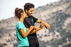 Vetement Running T-shirt Femme Trail+ Turquoise | Impulse Outdoor