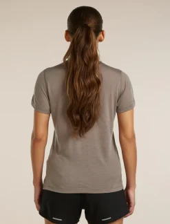 W Mer 125 Cool-lite Speed Ss T-shirt Porcini - Tee Shirt Mc