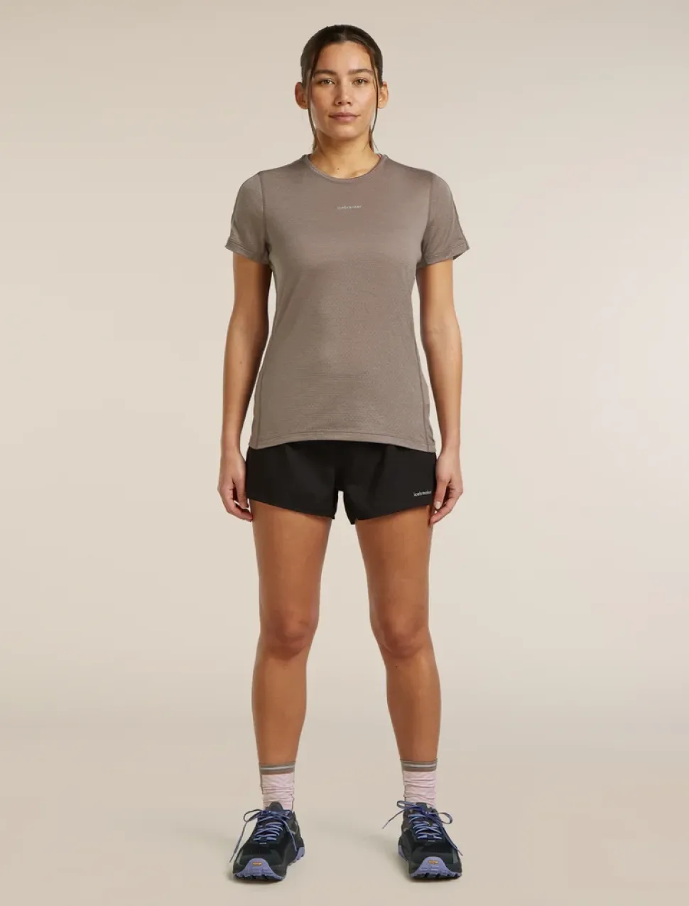 W Mer 125 Cool-lite Speed Ss T-shirt Porcini - Tee Shirt Mc