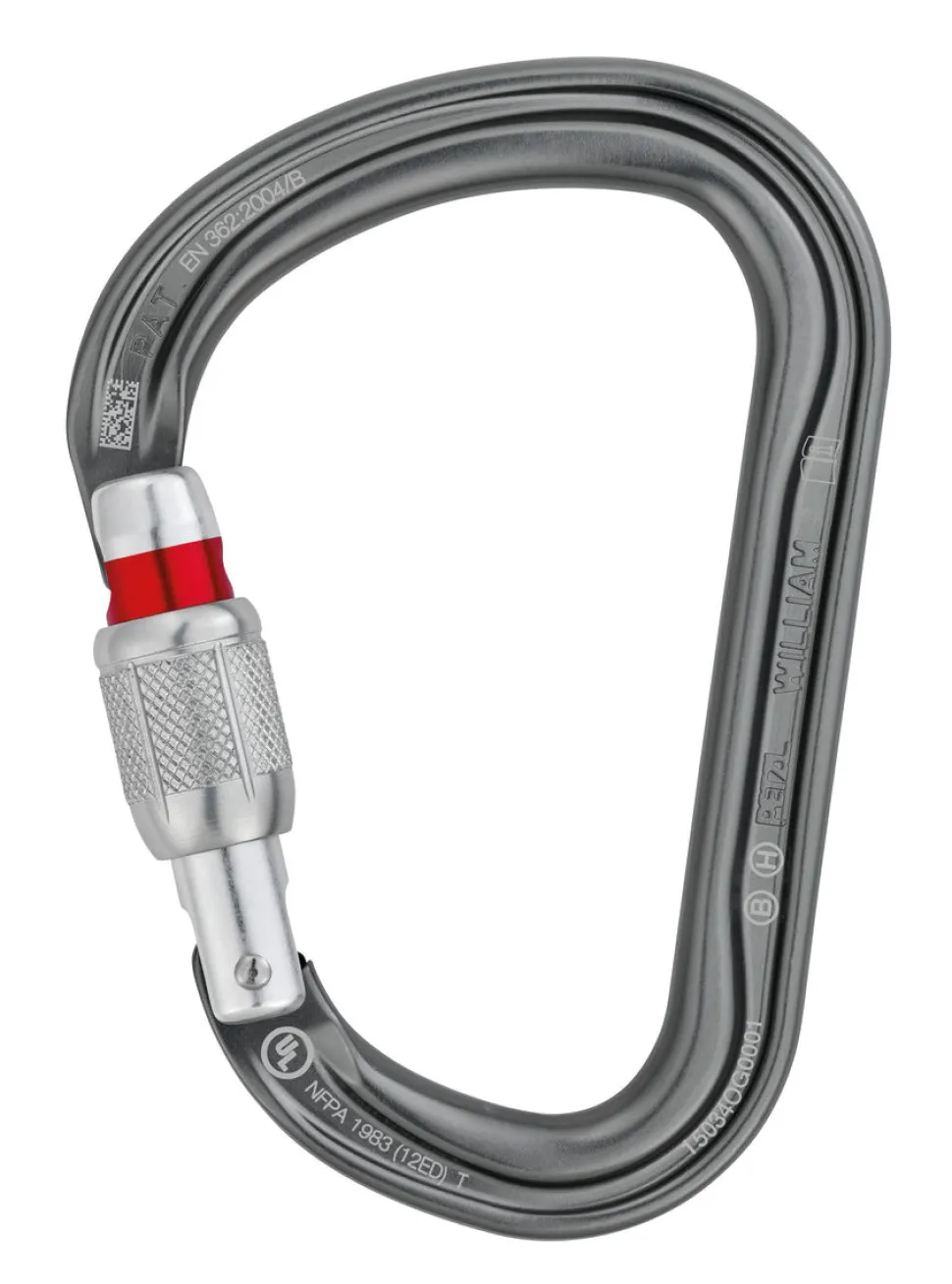 William Screw Lock - Mousqueton Secu Hms | Petzl