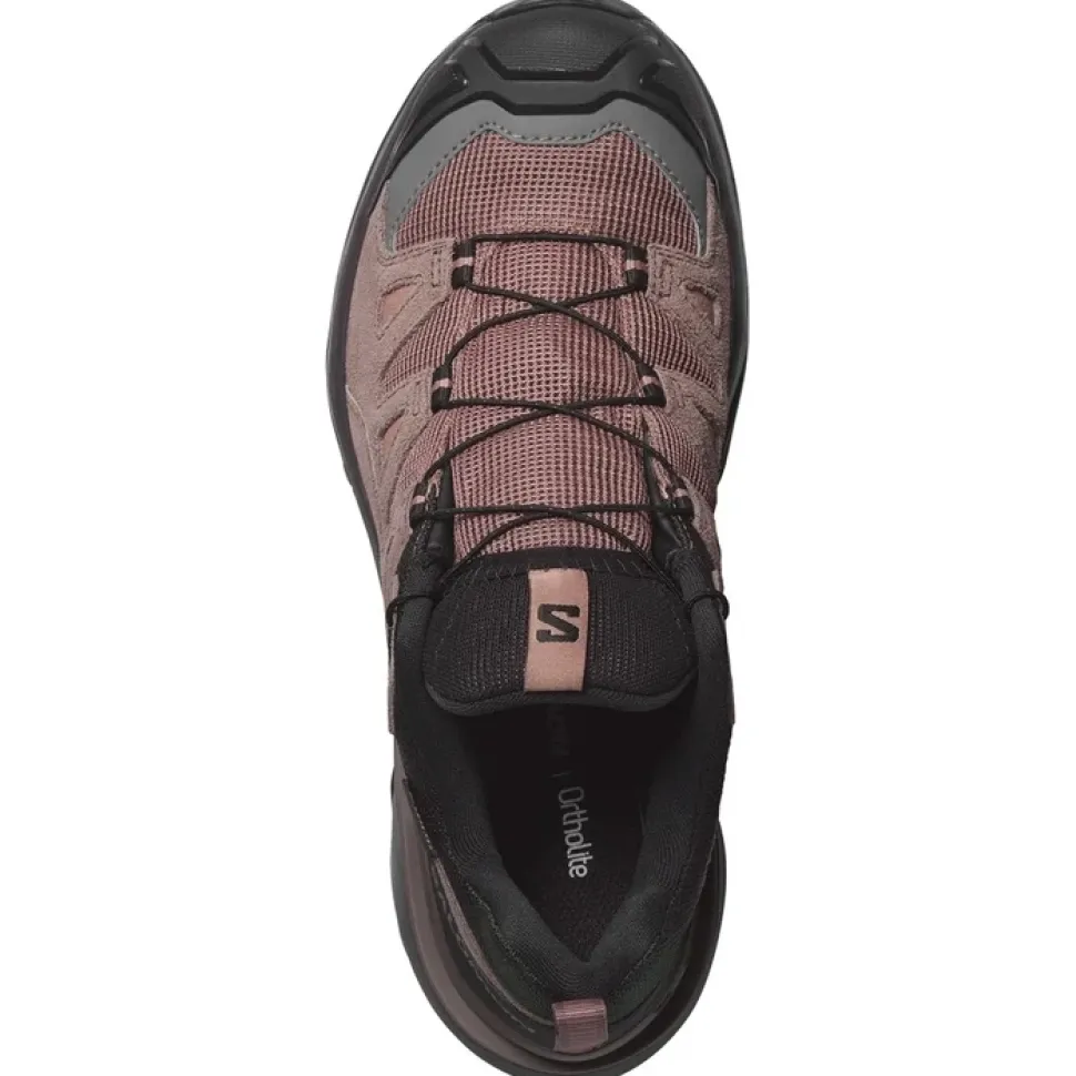 X Ultra 360 Leather Gtx Cognac Black Femme - Chaussures | Salomon