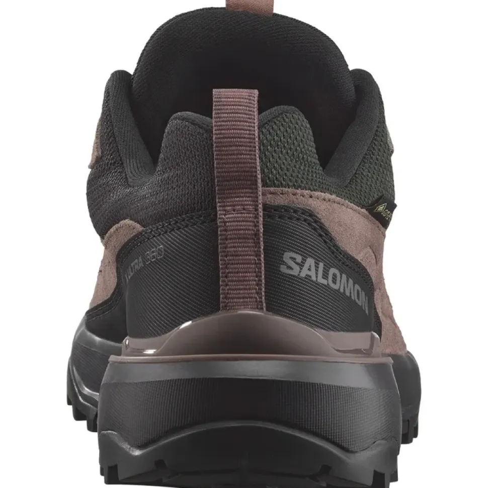 X Ultra 360 Leather Gtx Cognac Black Femme - Chaussures | Salomon