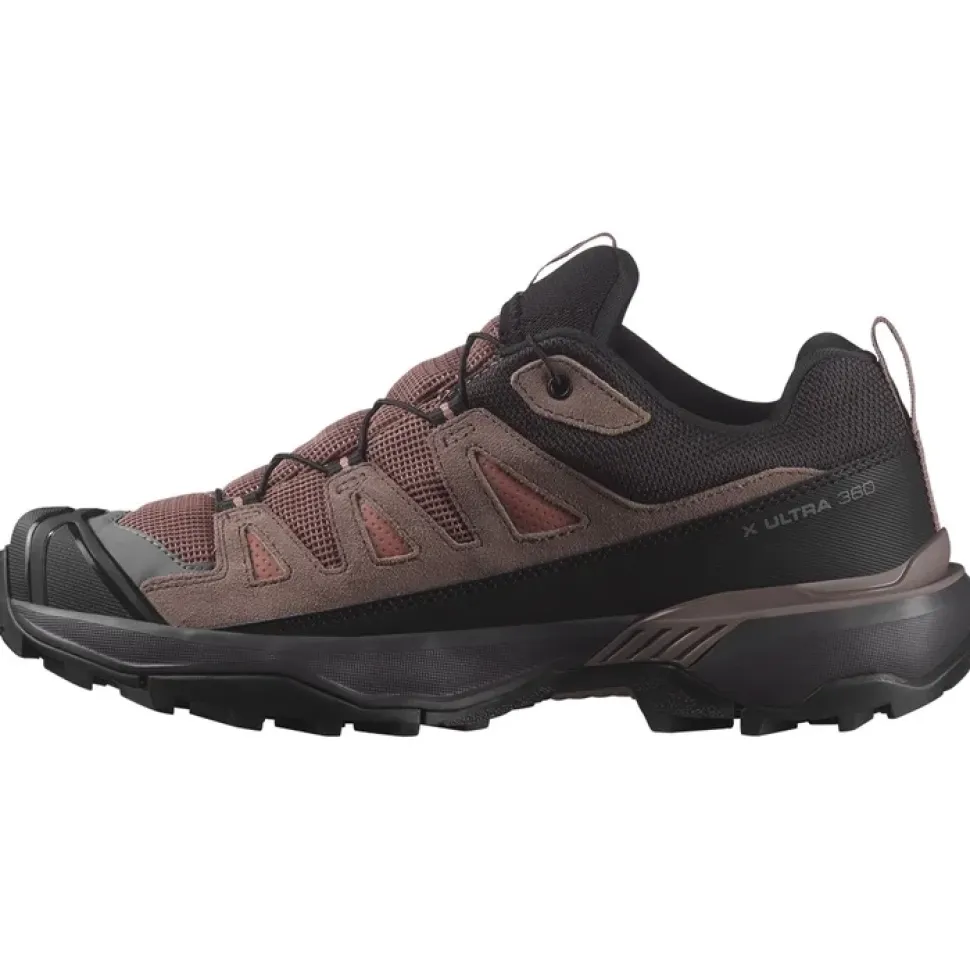X Ultra 360 Leather Gtx Cognac Black Femme - Chaussures | Salomon