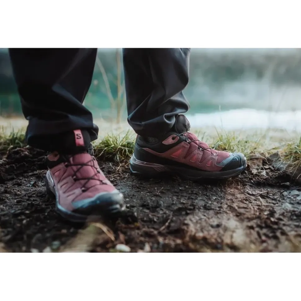 X Ultra 360 Leather Gtx Cognac Black Femme - Chaussures | Salomon