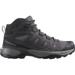 X Ultra 360 Leather Mid Gtx Shark Gray Femme - Chaussures | Salomon
