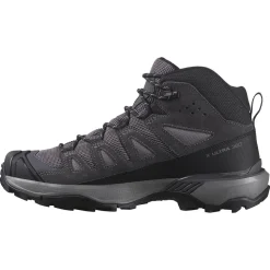 X Ultra 360 Leather Mid Gtx Shark Gray Femme - Chaussures | Salomon