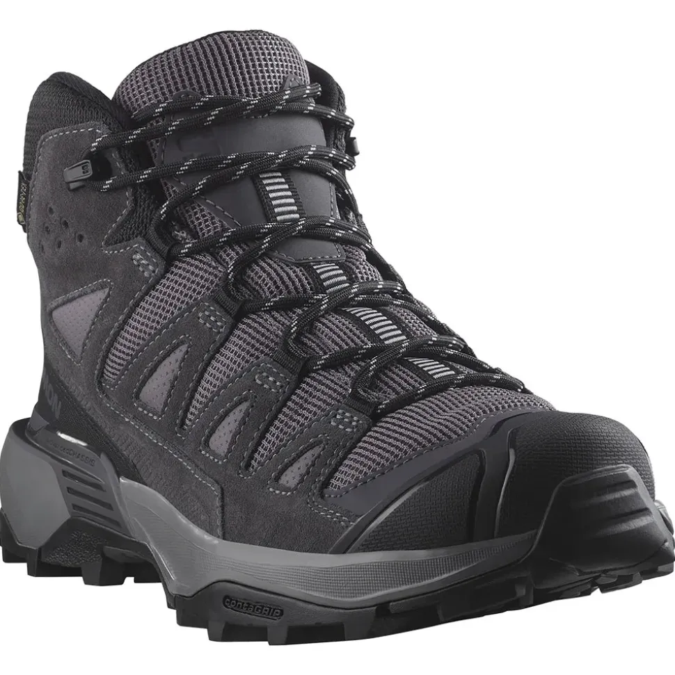 X Ultra 360 Leather Mid Gtx Shark Gray Femme - Chaussures | Salomon